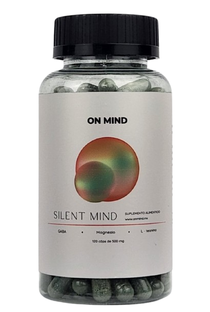 SILENT MIND | Suplemento con GABA, L-Teanina y Magnesio para Relajarte
