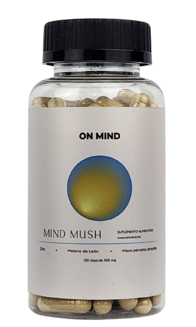 MIND MUSH | Con hongo melena de león para mayor concentración.